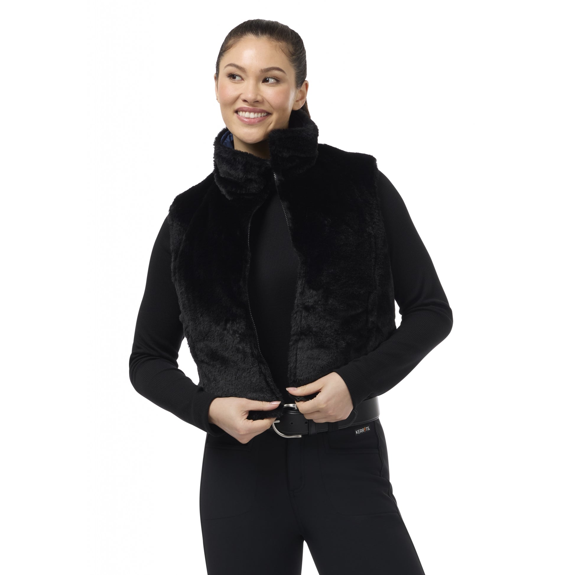 Kerrits Skyline Houndstooth Reversible Vest