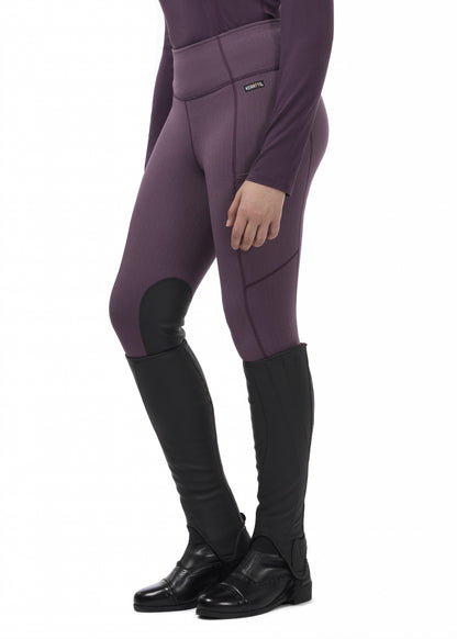 Kerrits Ladies Fleece Lite II Knee Patch Tights