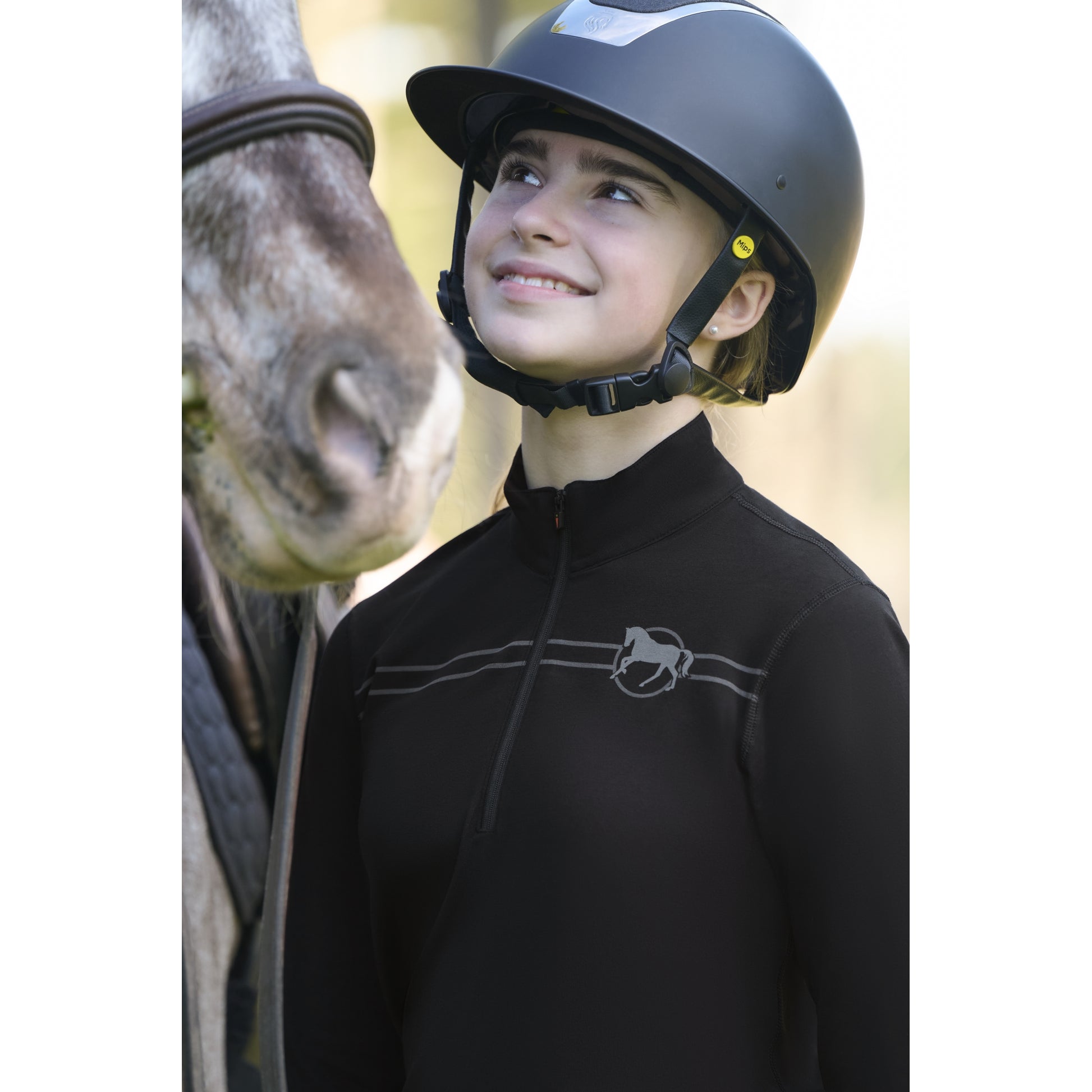 Kerrits Kids Equi Rhythm Lite Quarter Zip Top