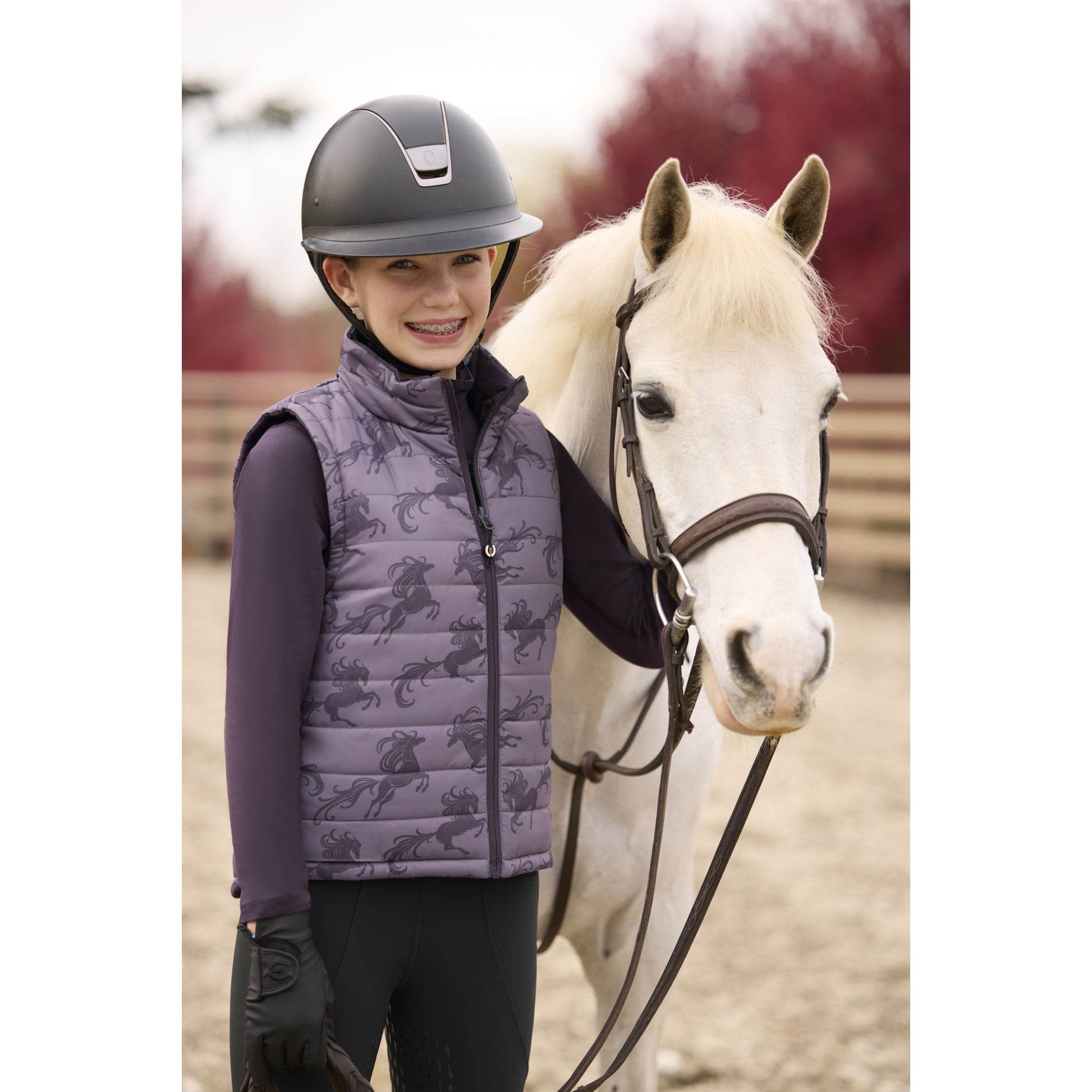 Kerrits Kids Equi Rhythm Lite Quarter Zip Top