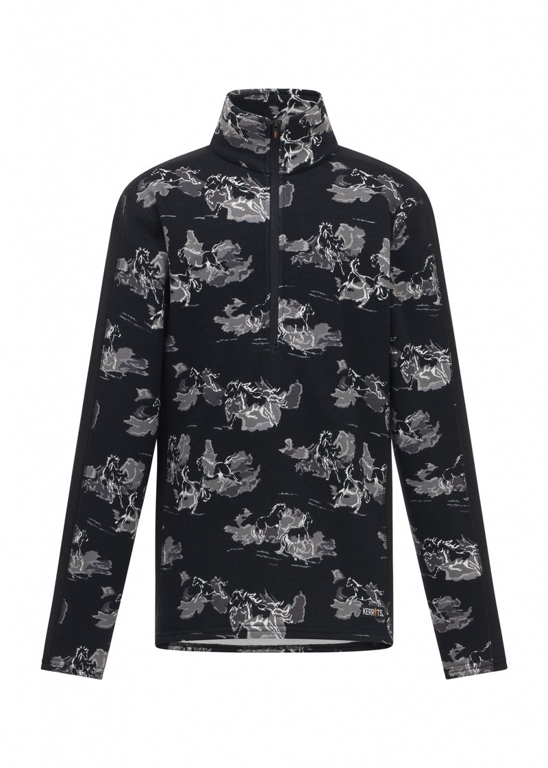 Kerrits Kids Soft Haven Plush Fleece Half Zip Top