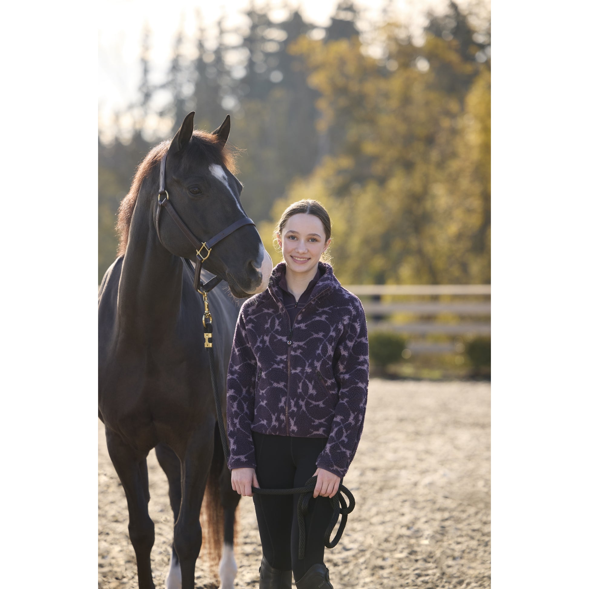 Kerrits Kids Berber Flying Horse Jacket
