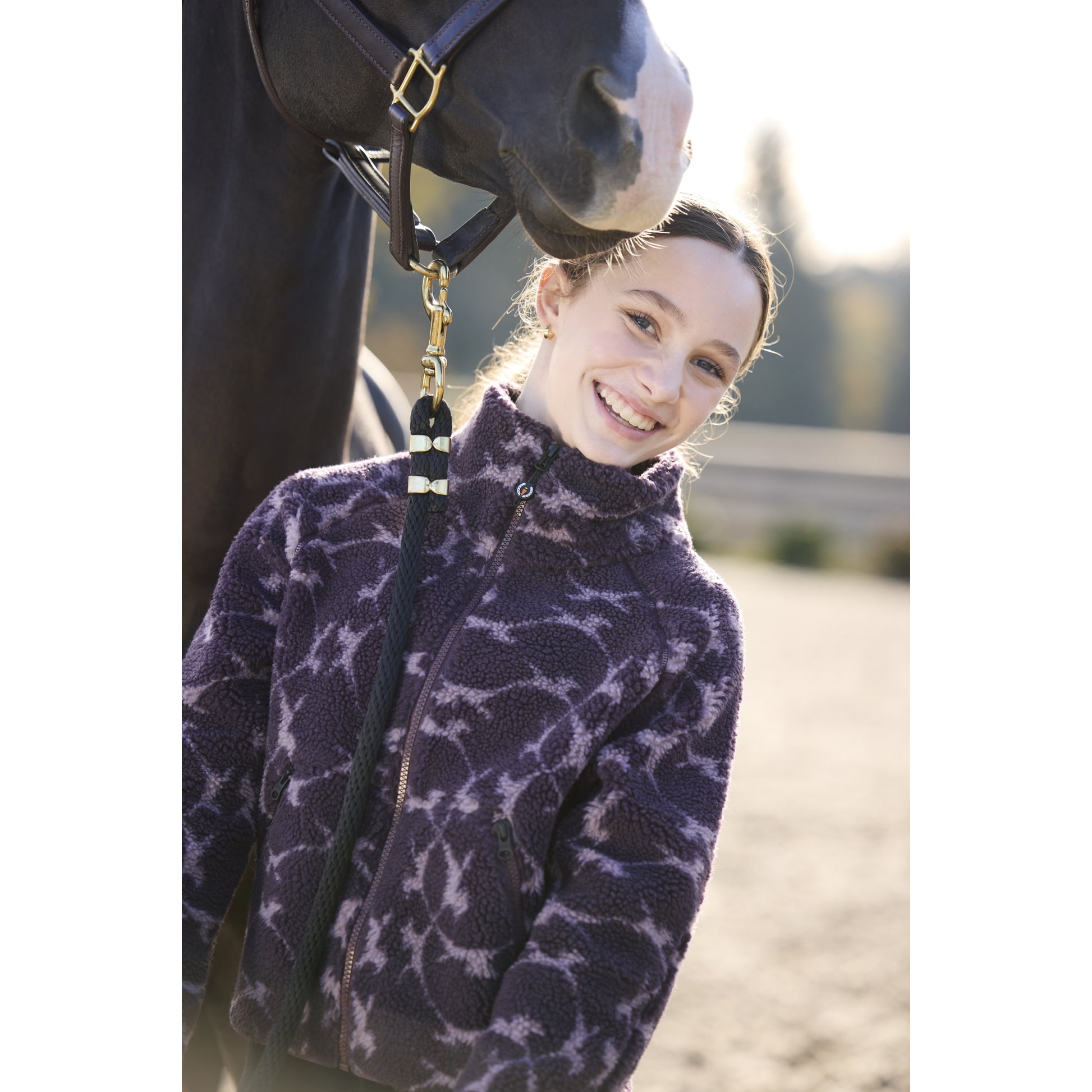 Kerrits Kids Berber Flying Horse Jacket
