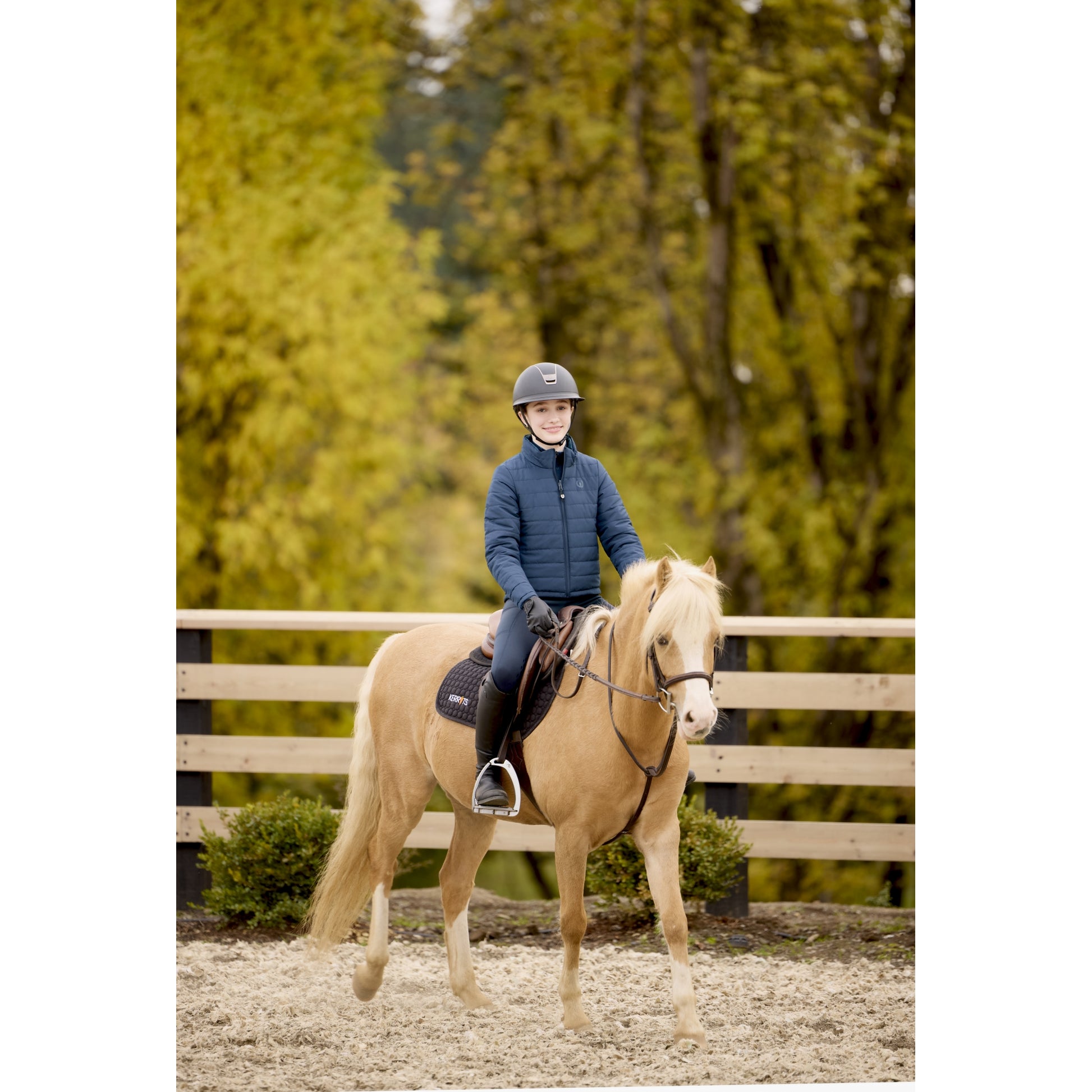 Kerrits Kids Pony Parade Reversible Quilted Jacket