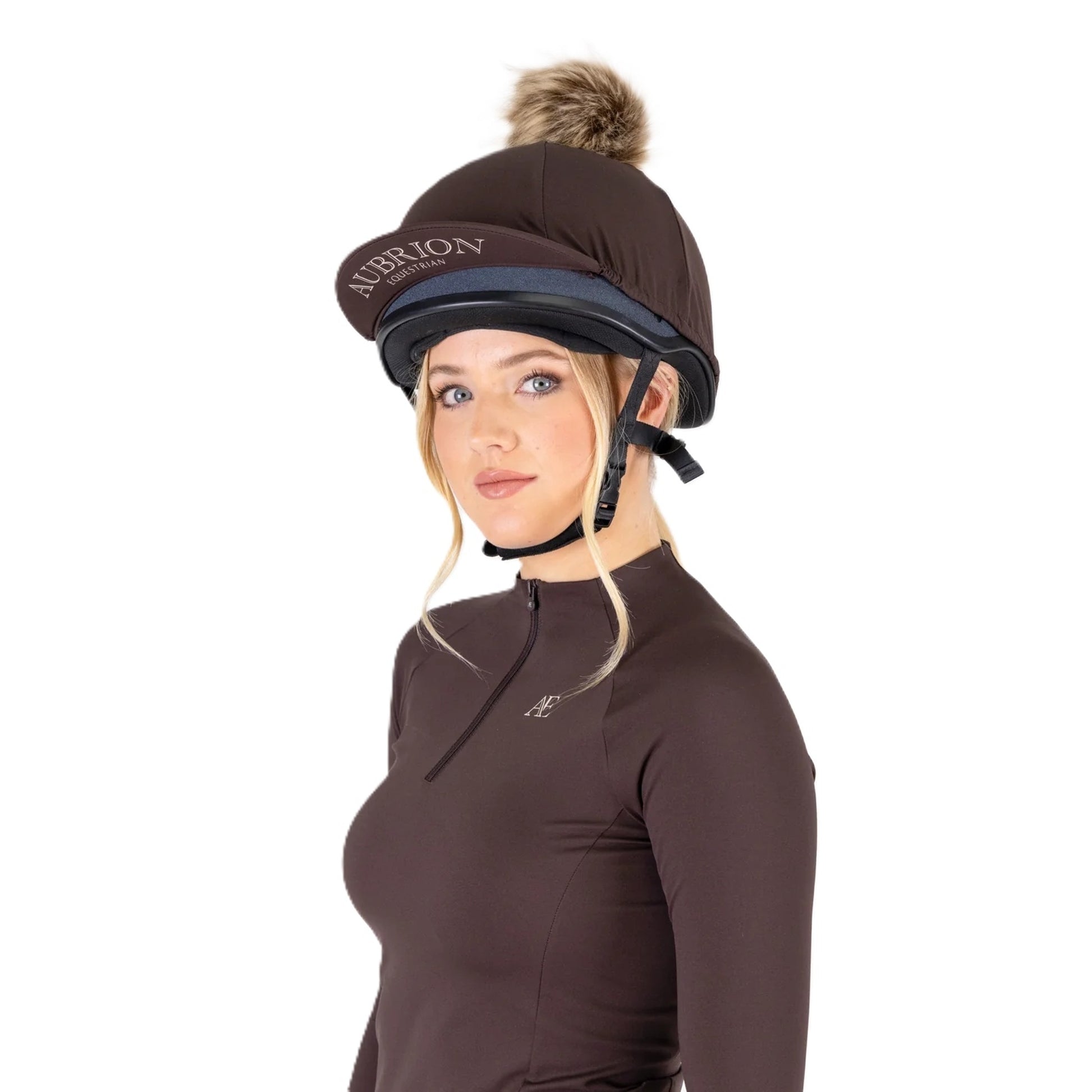 Aubrion Equestrian Hat Cover