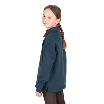 Aubrion Equestrian Youth Quarter Zip Sweater
