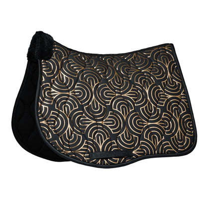 Weatherbeeta Spark Foil Print All Purpose Saddle Pad