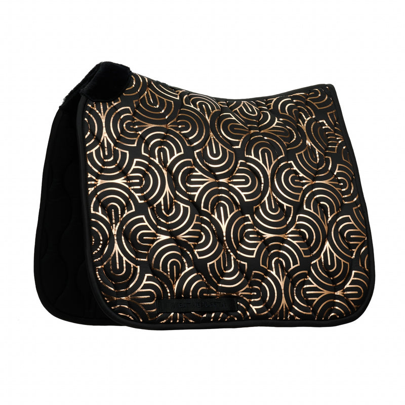 Weatherbeeta Spark Foil Print Dressage Saddle Pad