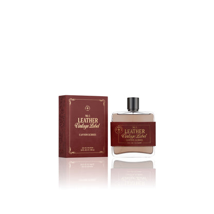 No. 5 Leather Vintage Label Canyon Echoes