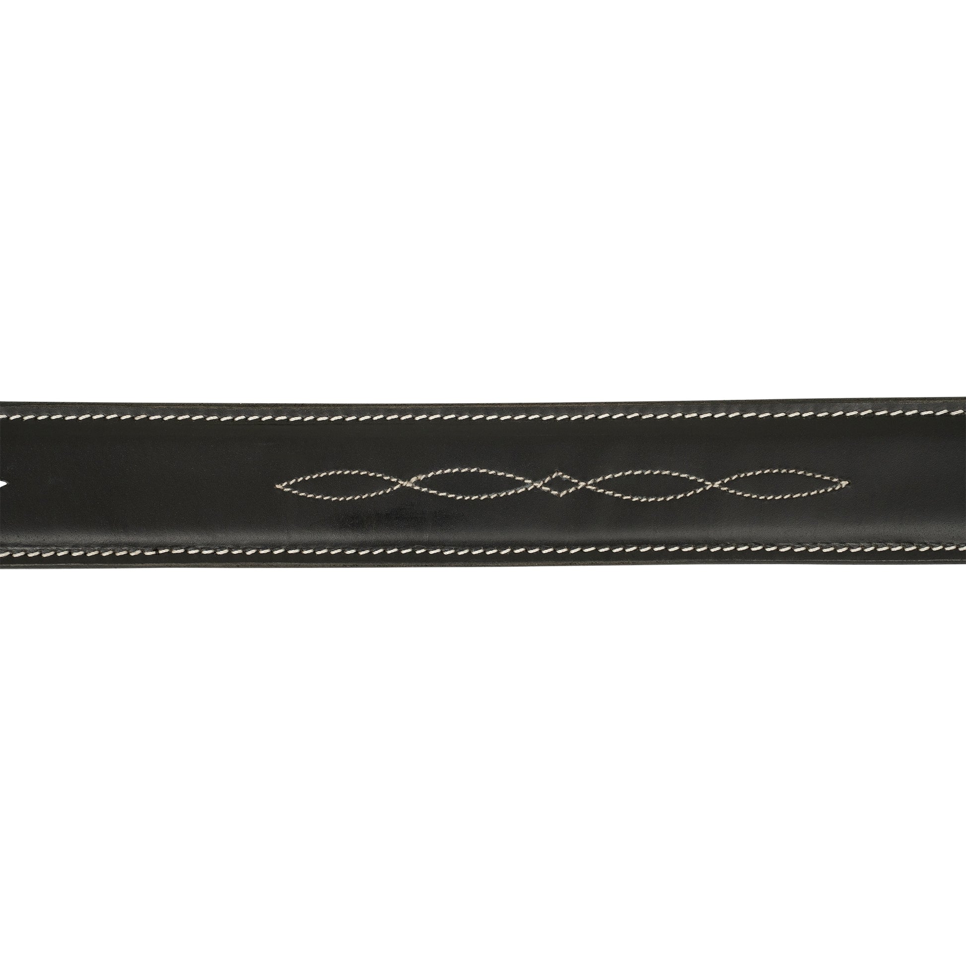 Huntley Equestrian Ladies Fancy Stitched 1.5" Wide Belt