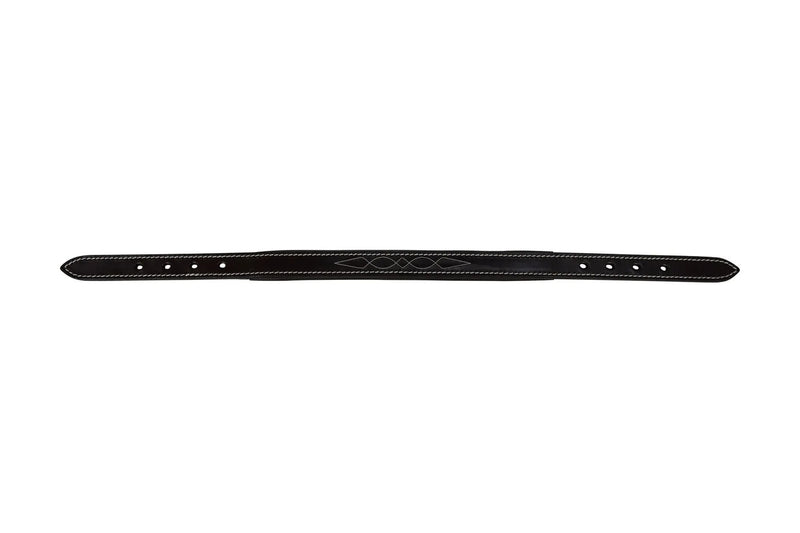 Huntley Equestrian Fancy Stitched Leather Halter Replacement Crown Piece