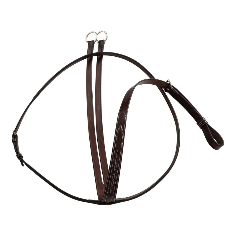 Huntley Equestrian Sedgwick Fancy Stitched Running Martingale