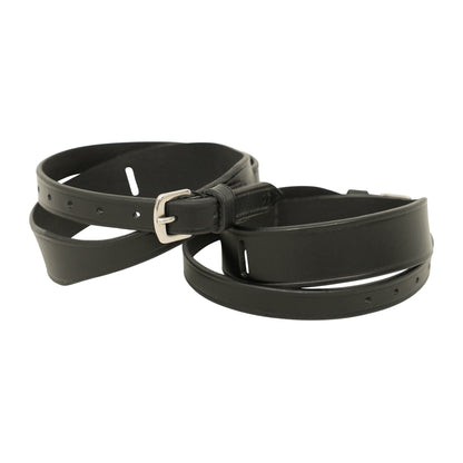 Huntley Equestrian Kids Leather Buckle Jodhpur Garter Straps
