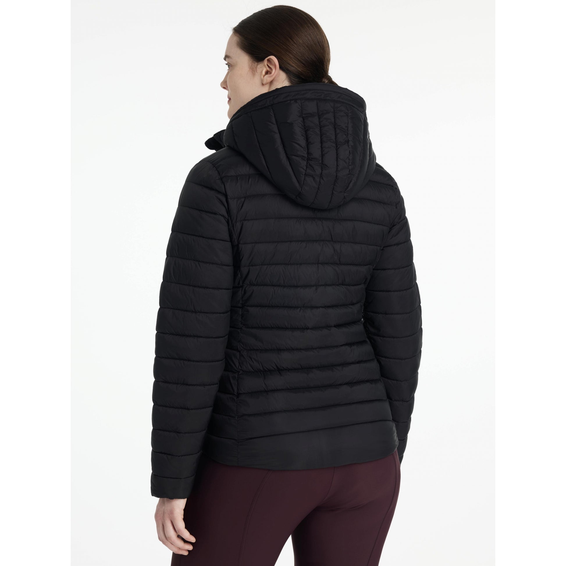 LeMieux Rose Hooded Puffer Jacket
