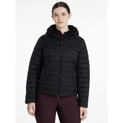 LeMieux Rose Hooded Puffer Jacket
