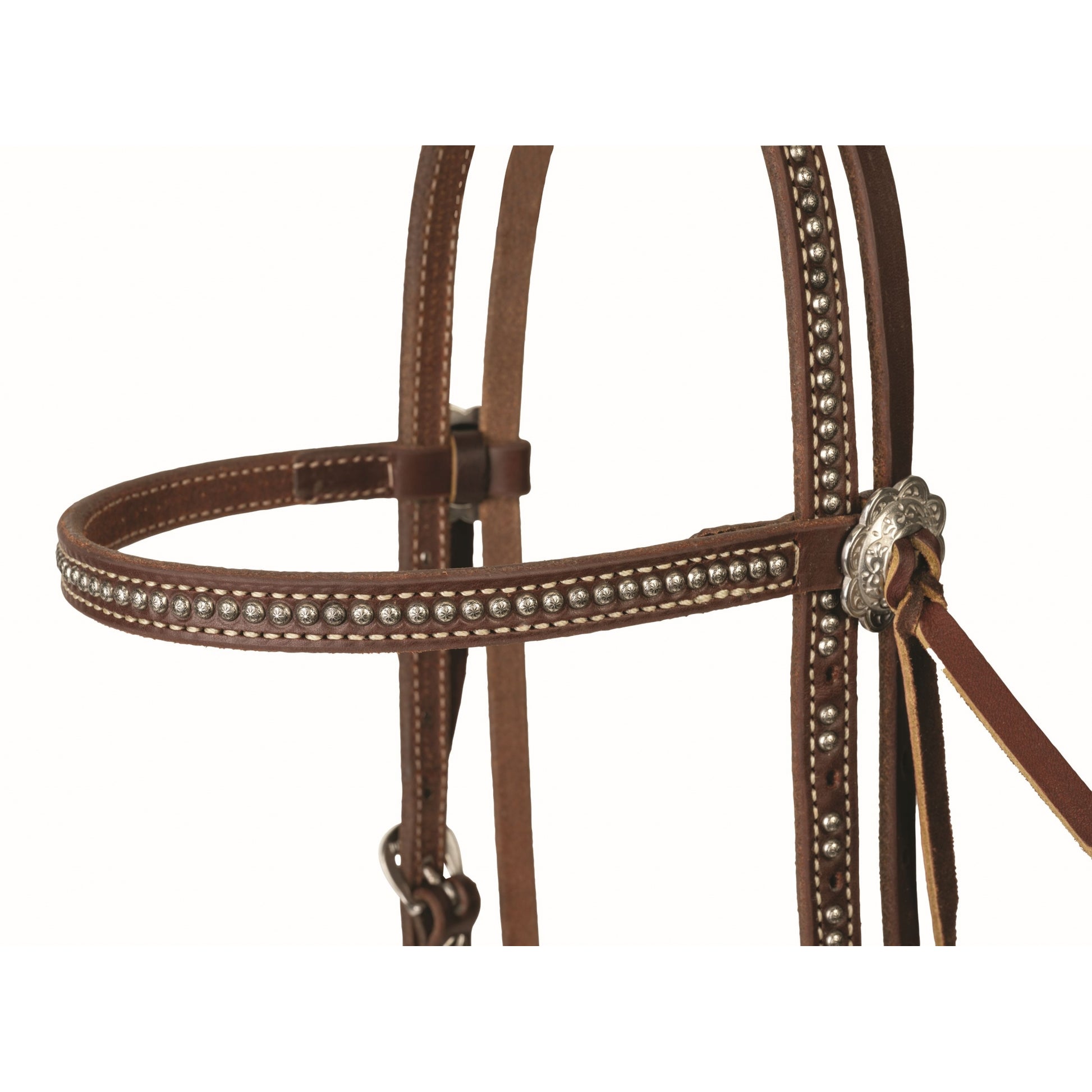 Weaver Western Leather Browband Headstall Stockman