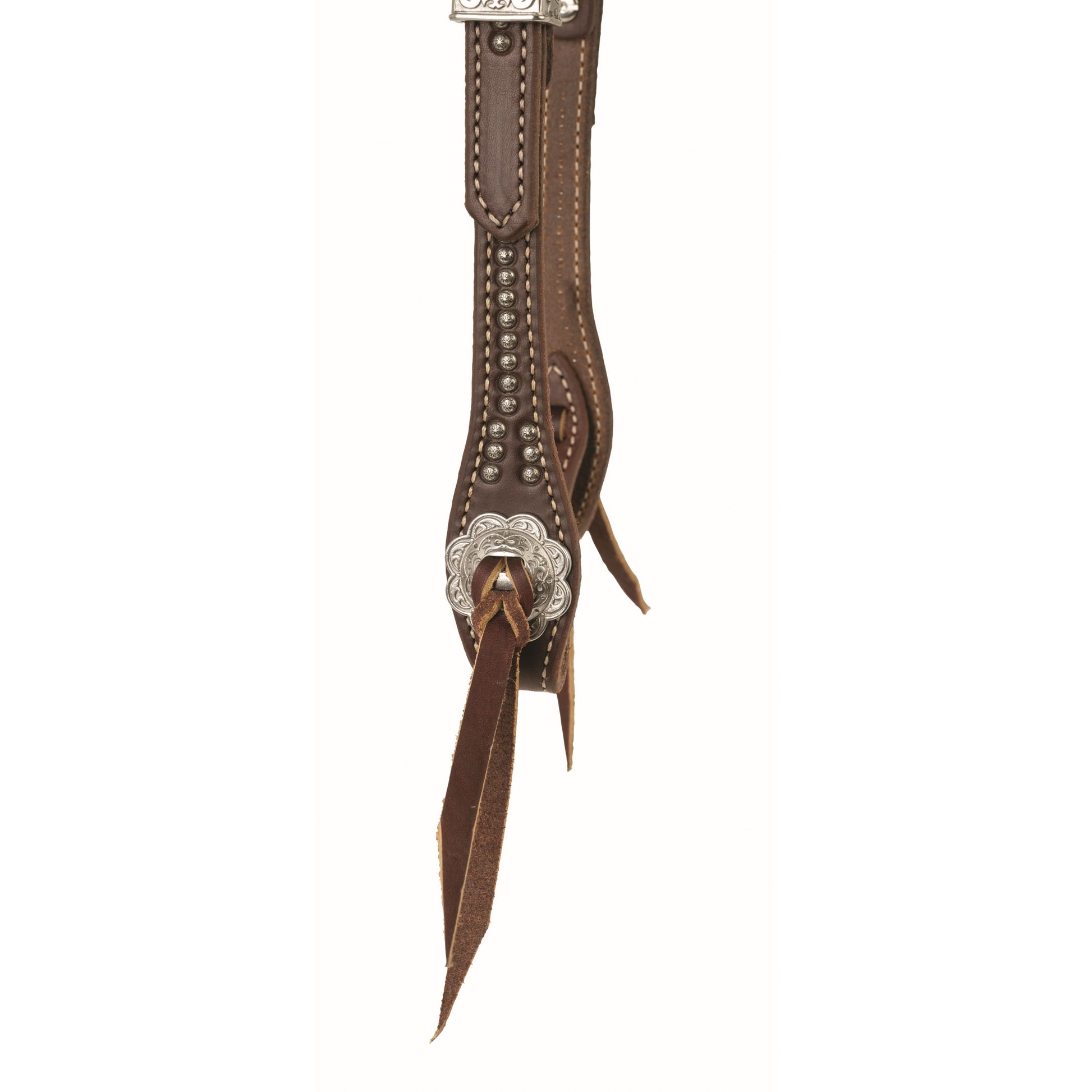 Weaver Western Leather Sliding Ear Headstall Stockman