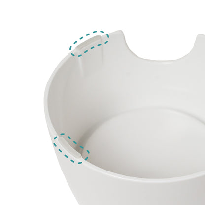 Richell Raised Slow Feeder Bowl