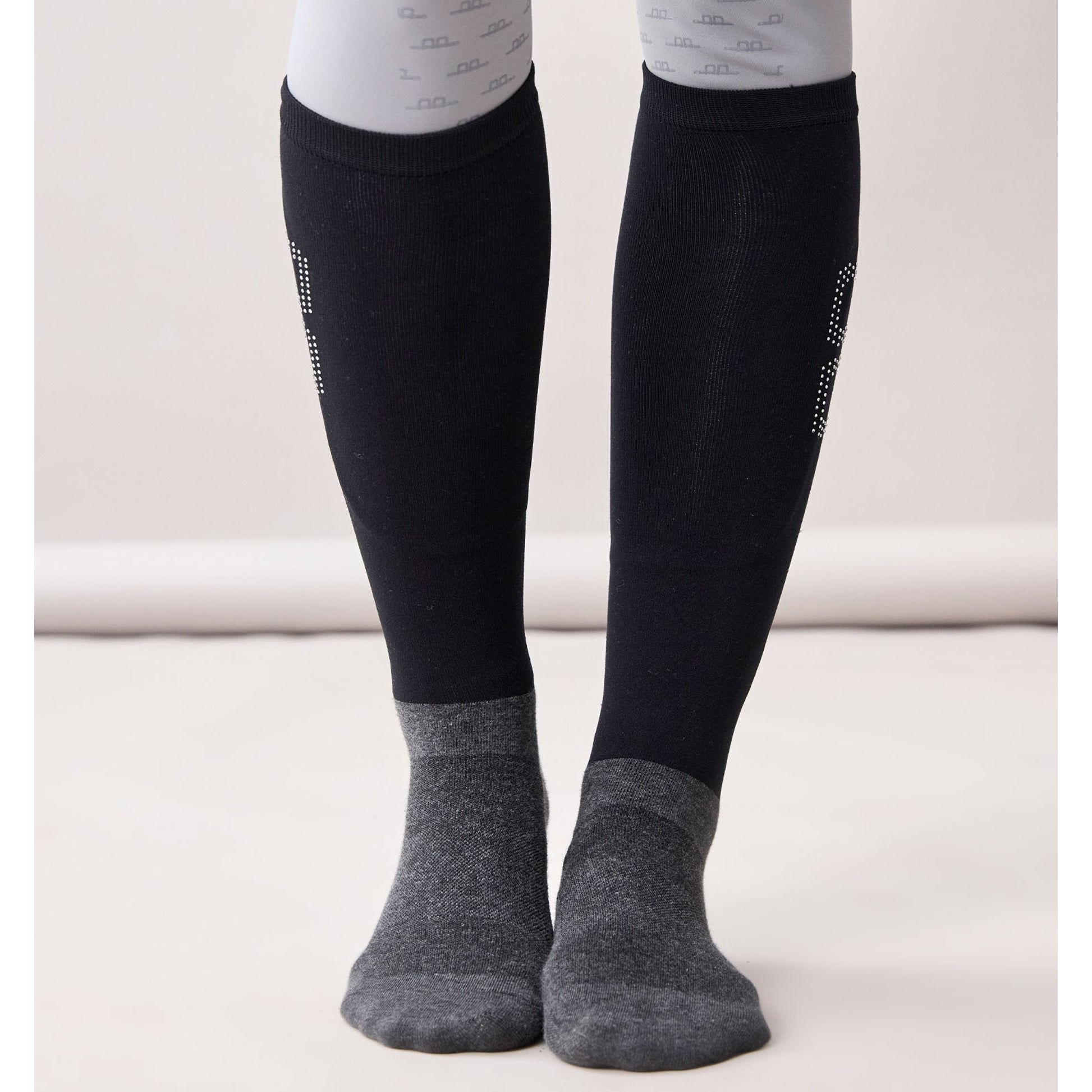 Alessandro Albanese Crystal Riding Socks