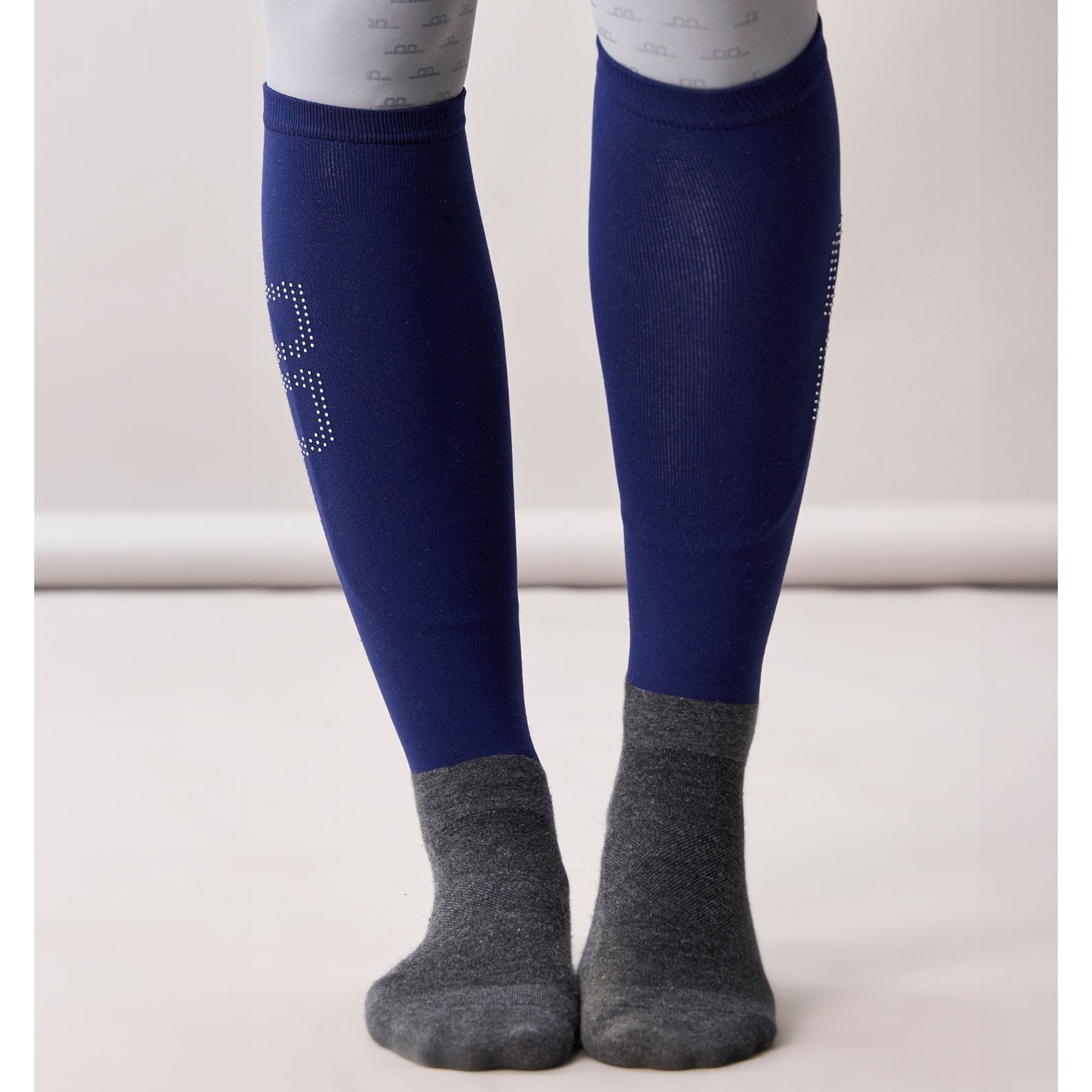 Alessandro Albanese Crystal Riding Socks