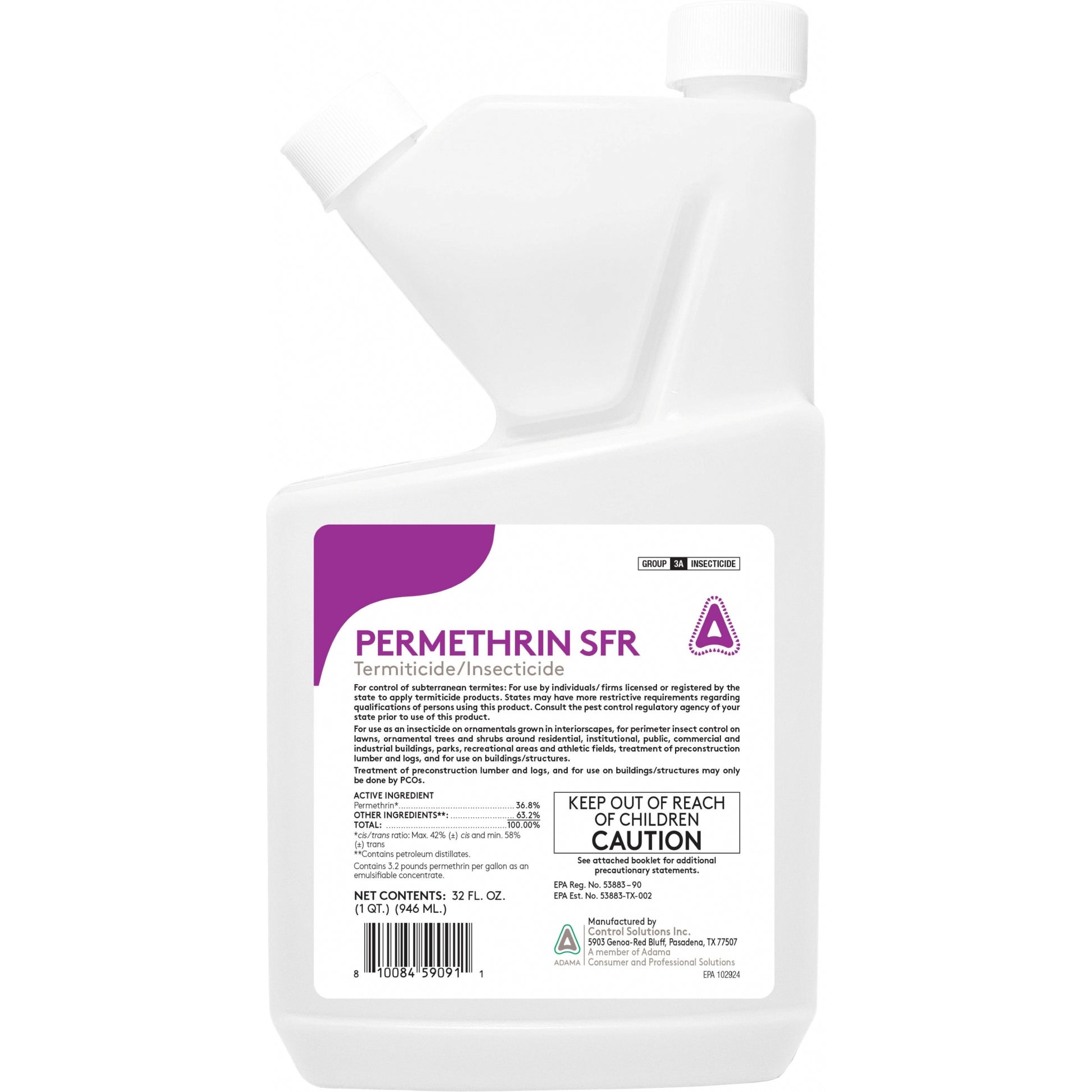 Control Solutions Permethrin 36.8% Concentrate