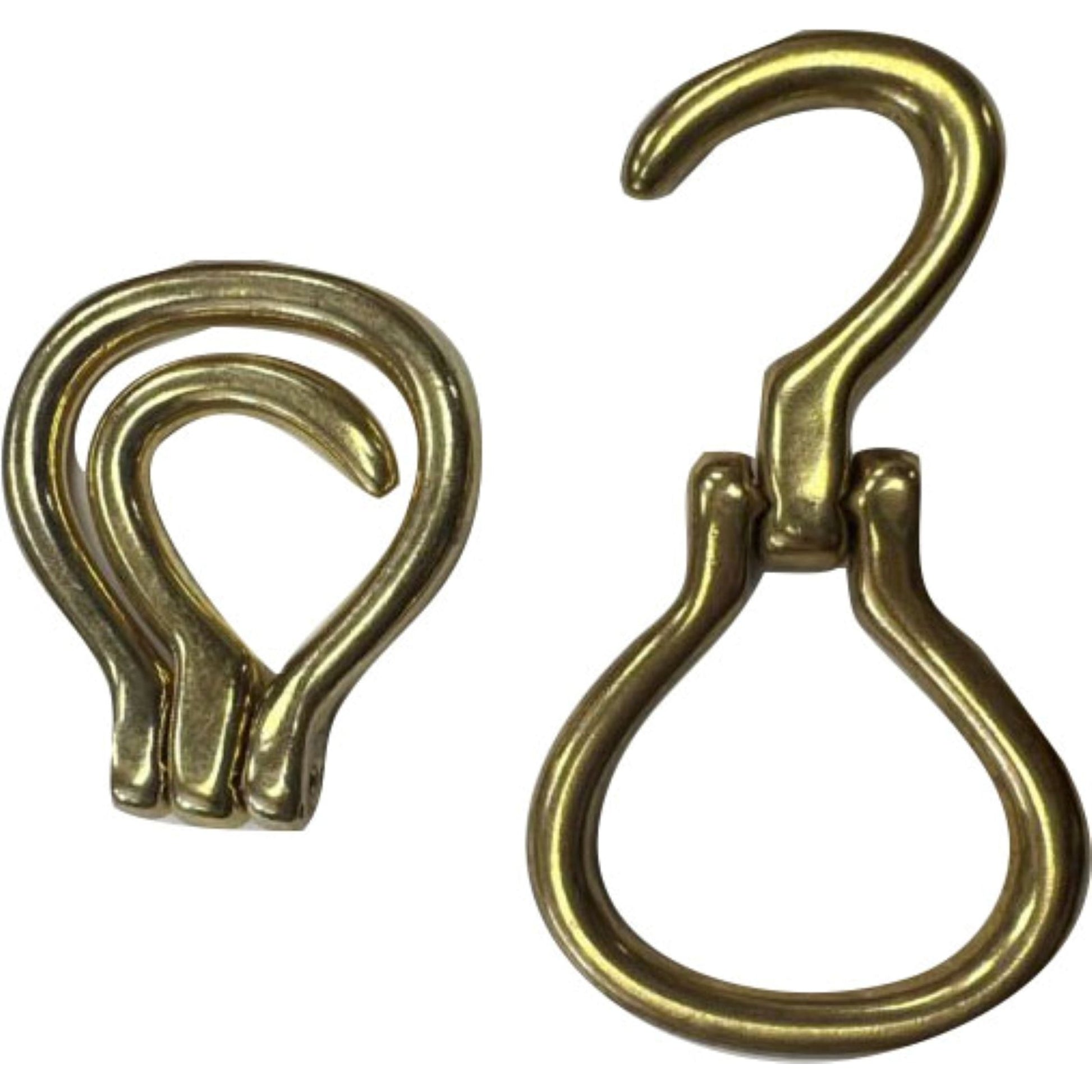 Henssgen Hardware Solid Brass Folding Hoof Pick