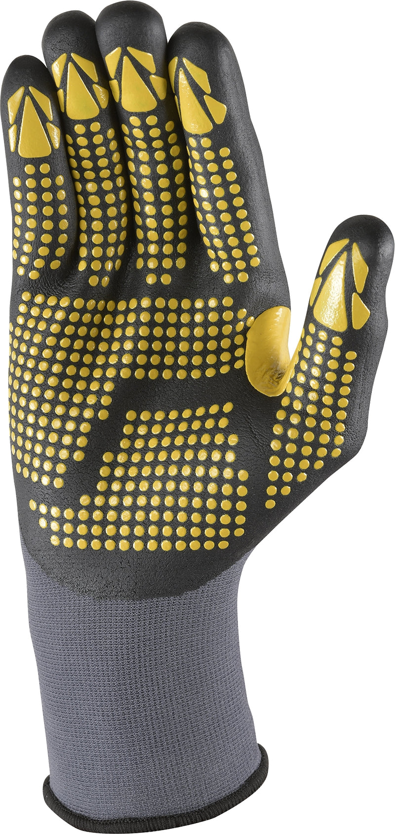 Wells Lamont Mens Nitrile Coated Gloves with Dots