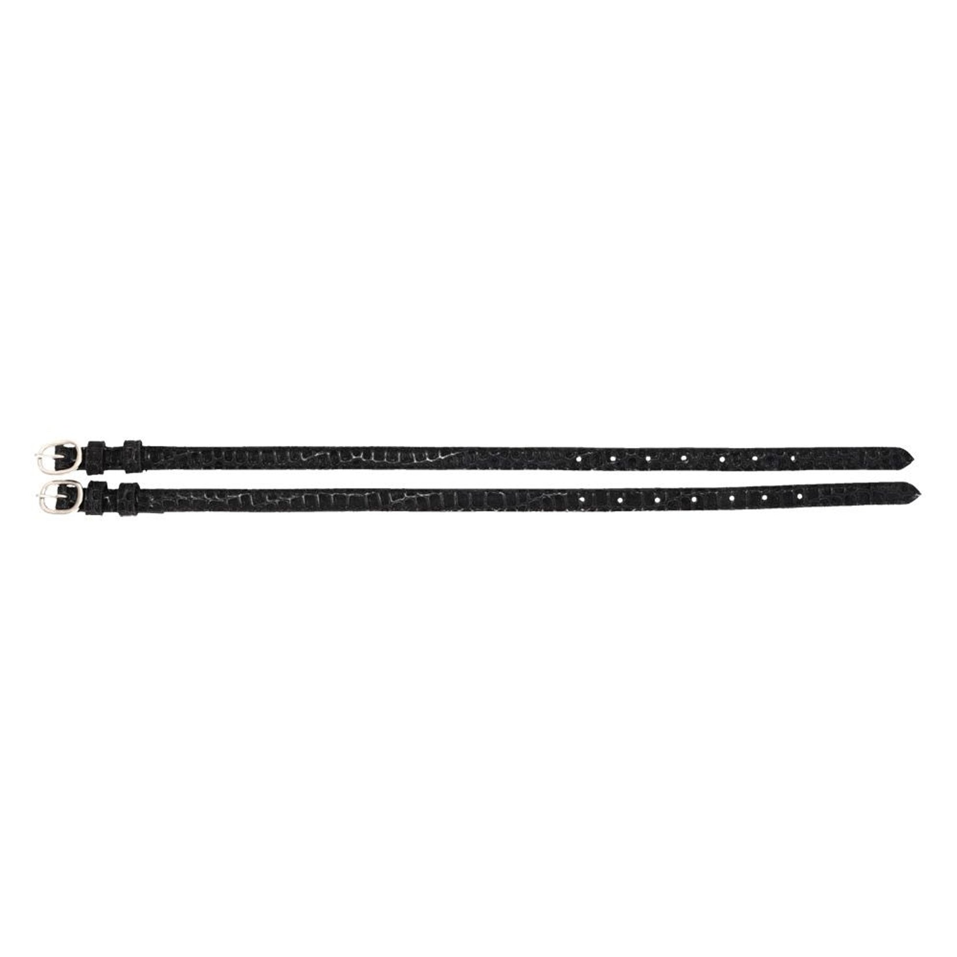 Equitare Sparkly Croc English Spur Straps