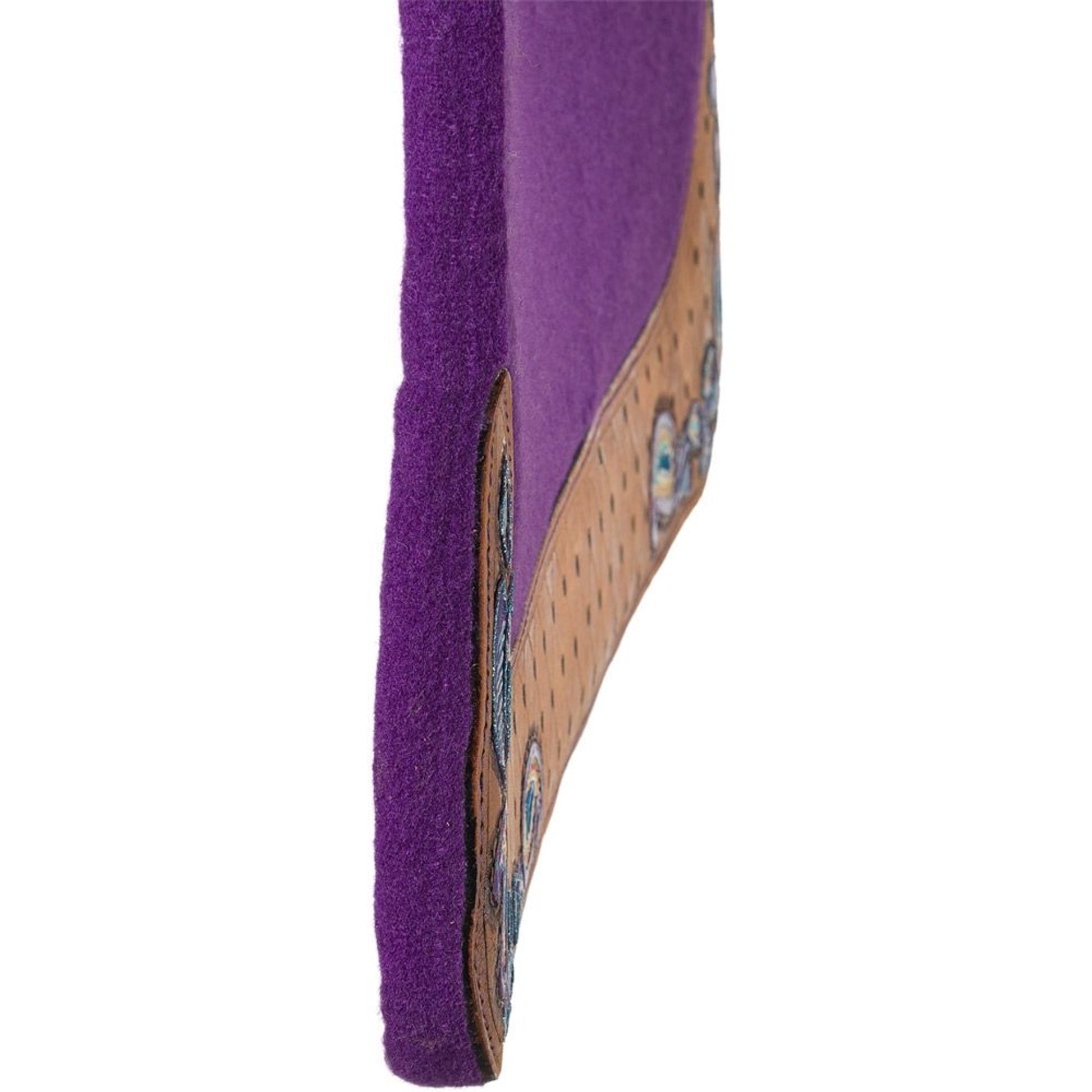 Tough1 Purple Paisley Saddle Pad