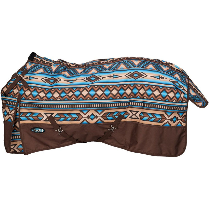 Tough1 1200D Pony Painted Canyon Turnout Sheet with Snuggit