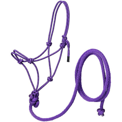 Tough1 Poly Rope Halter with Lead
