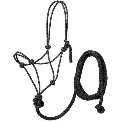 Tough1 Poly Rope Halter with Lead