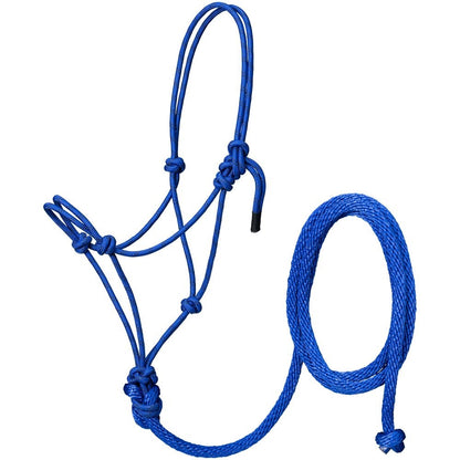 Tough1 Poly Rope Halter with Lead