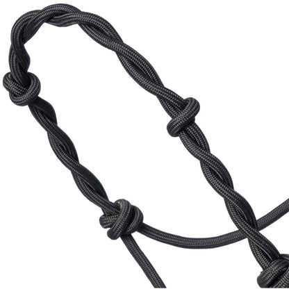 Tough1 Knotted Draft Rope Halter with Twisted Crown