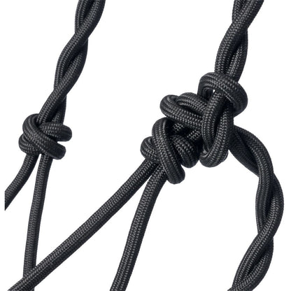 Tough1 Knotted Pony Rope Halter with Twisted Crown