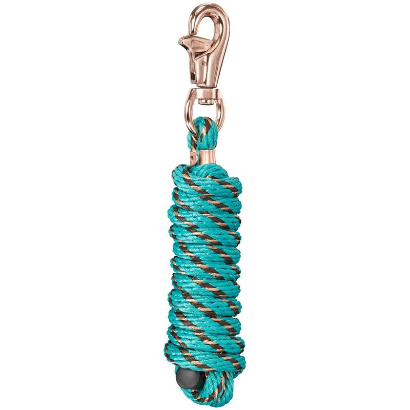Tough1 Poly Lead Rope with Rose Gold Triggerbull Snap