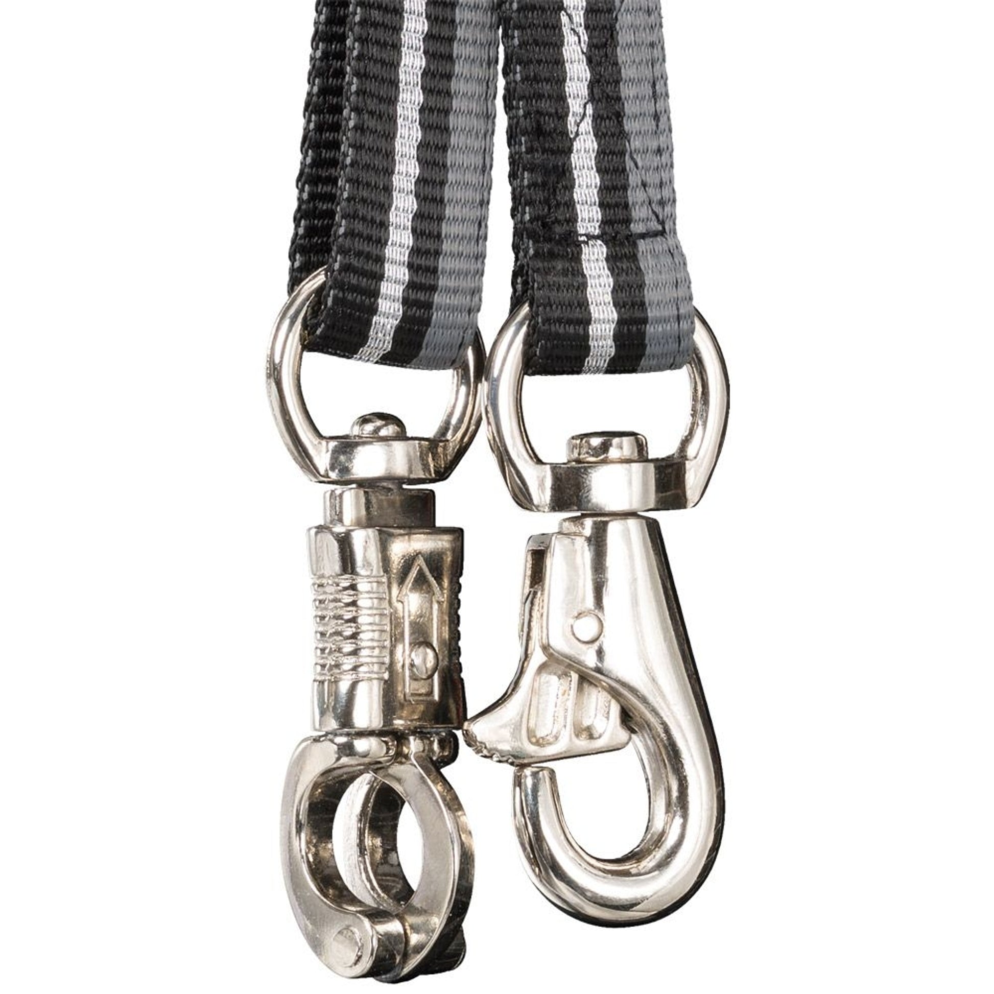 Tough1 Tri-Color Metallic Cross Tie