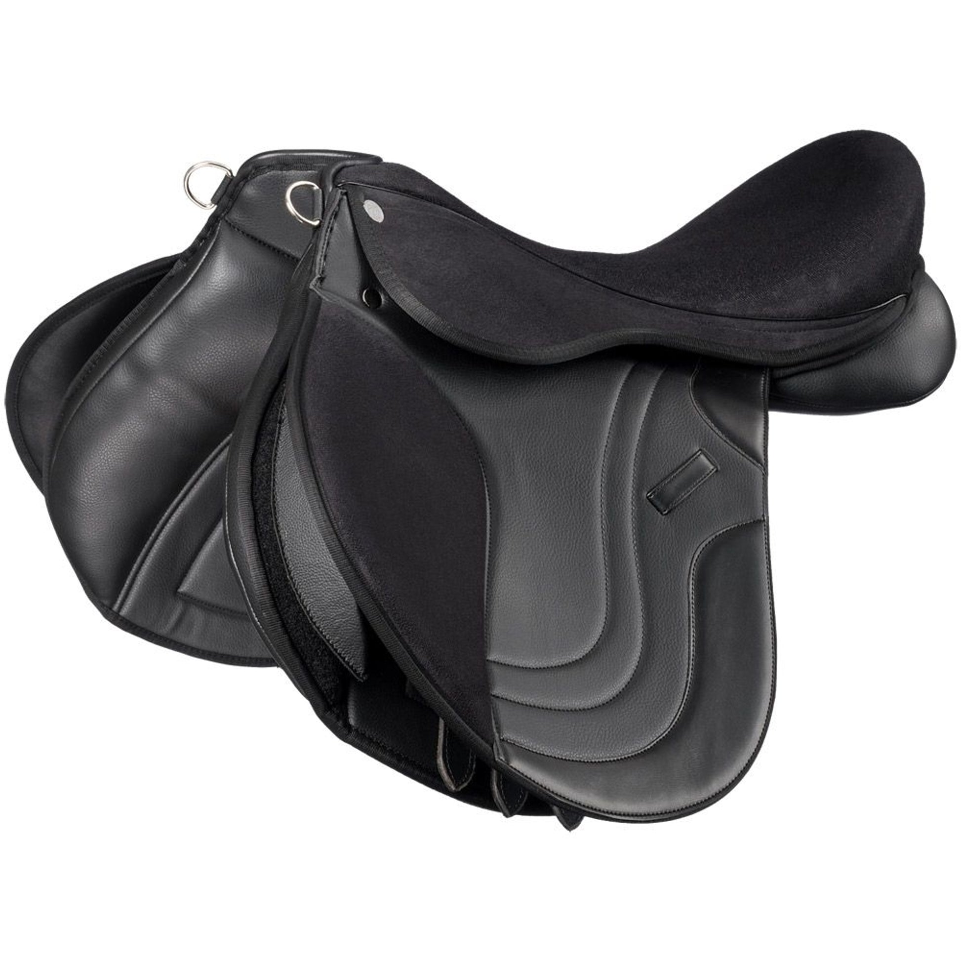 Equitare Tempo Synthetic All Purpose Saddle - Wide