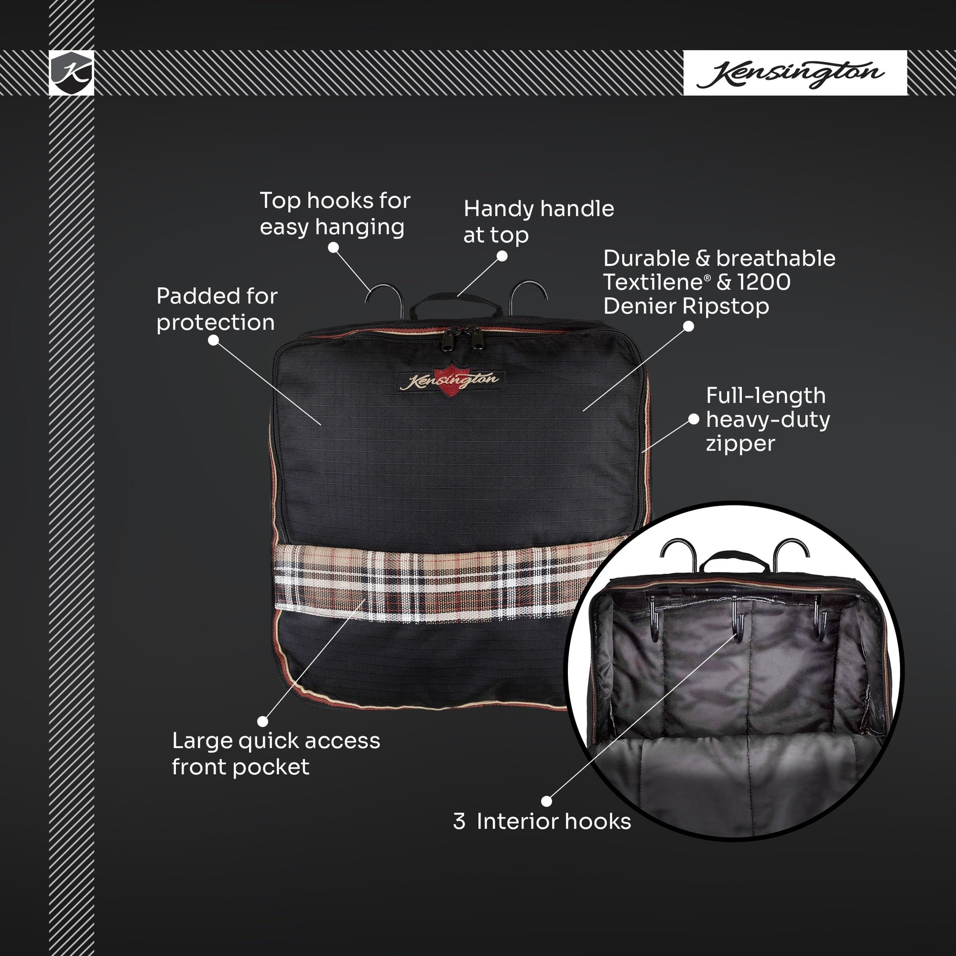 Kensington Mini Halter & Bridle Bag with Hooks