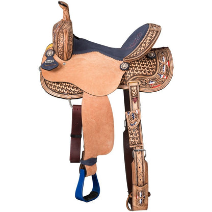 Tough1 Youth Americana Barrel Saddle