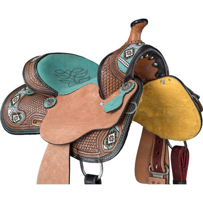 Tough1 Youth Taos Barrel Saddle