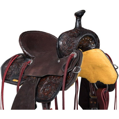 Silver Royal Youth Sawyer Barrel Saddle