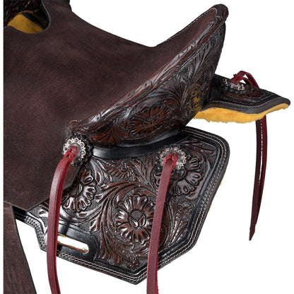 Silver Royal Youth Sawyer Barrel Saddle