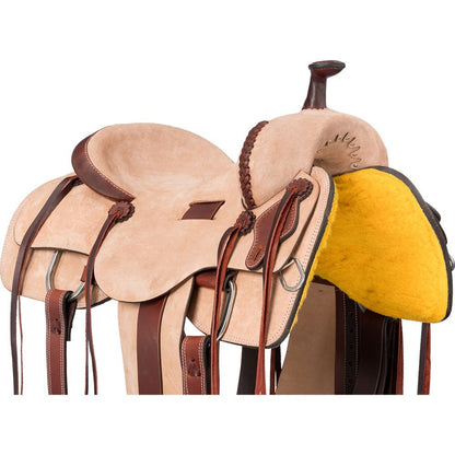 Silver Royal Cheyenne Ranch Cutter Saddle