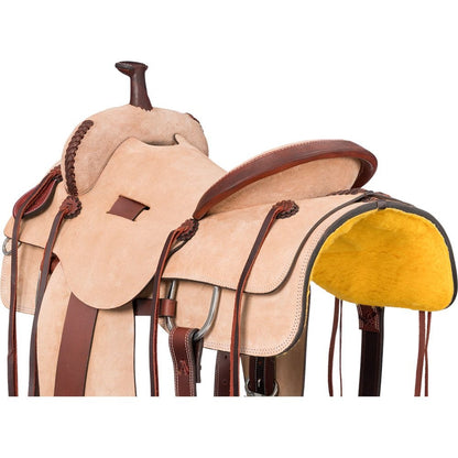 Silver Royal Cheyenne Ranch Cutter Saddle