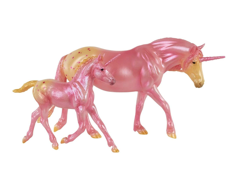 Breyer Candy Delights -Unicorn Horse & Foal Set