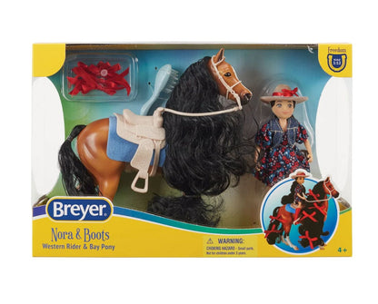 Breyer Nora & Boots - Western Horse and Rider