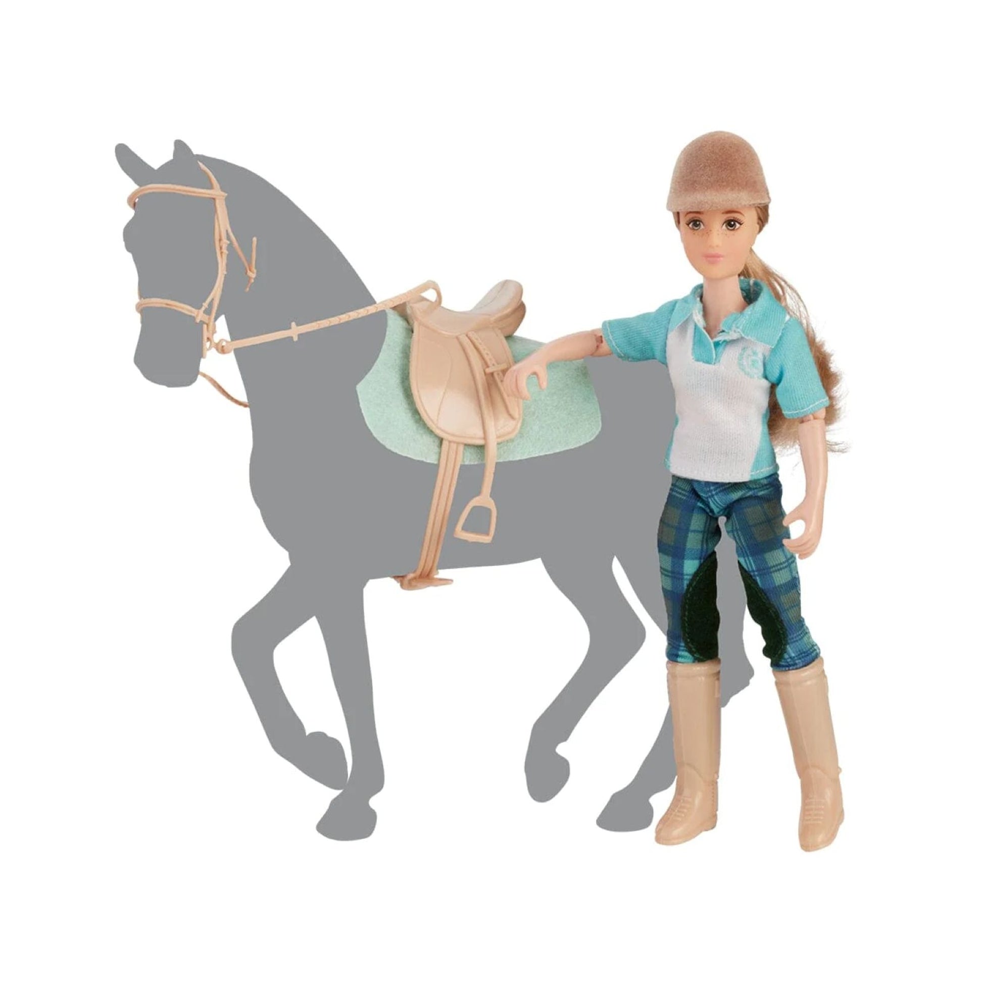 Breyer Greta - English Rider & Tack