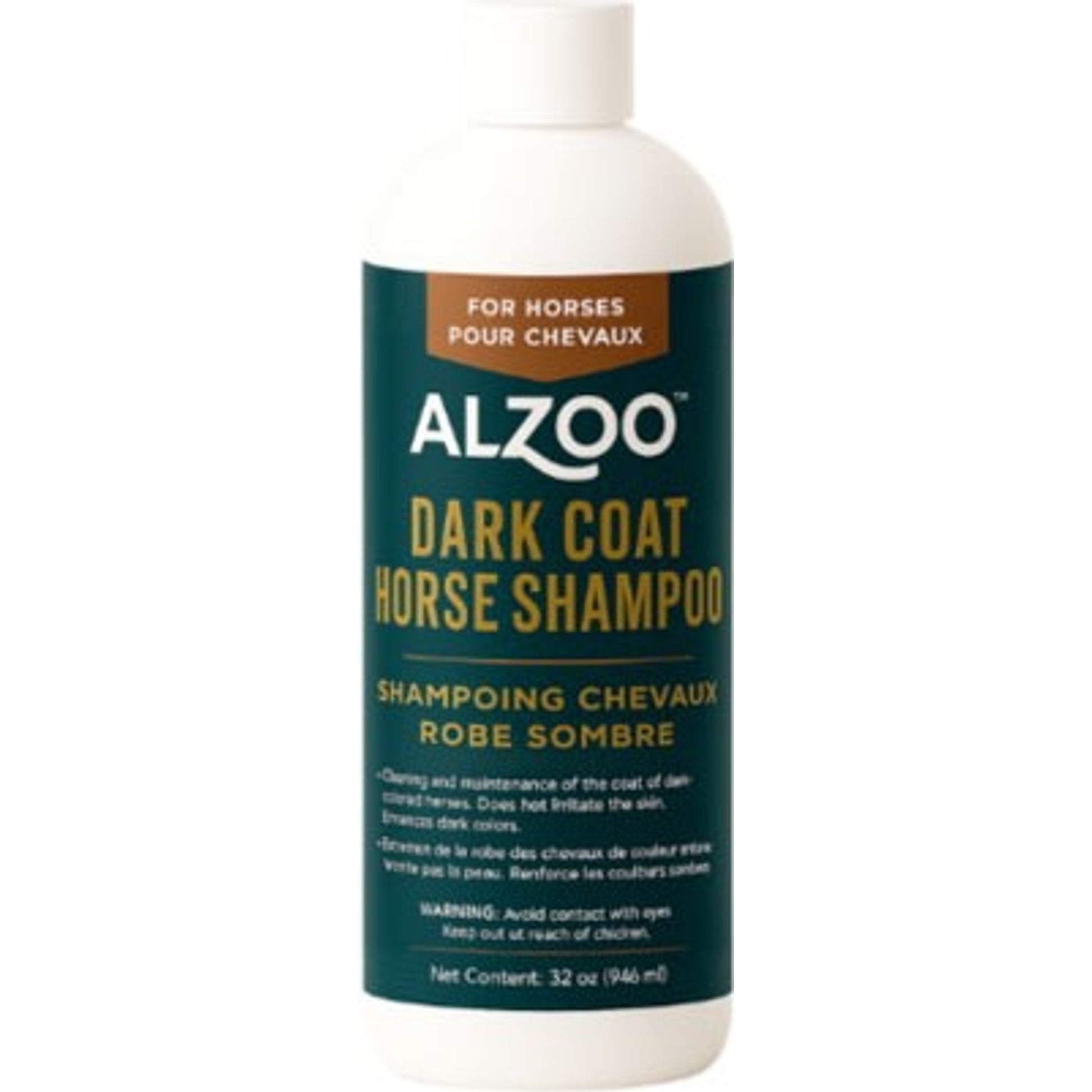 Alzoo Dark Coat Horse Shampoo