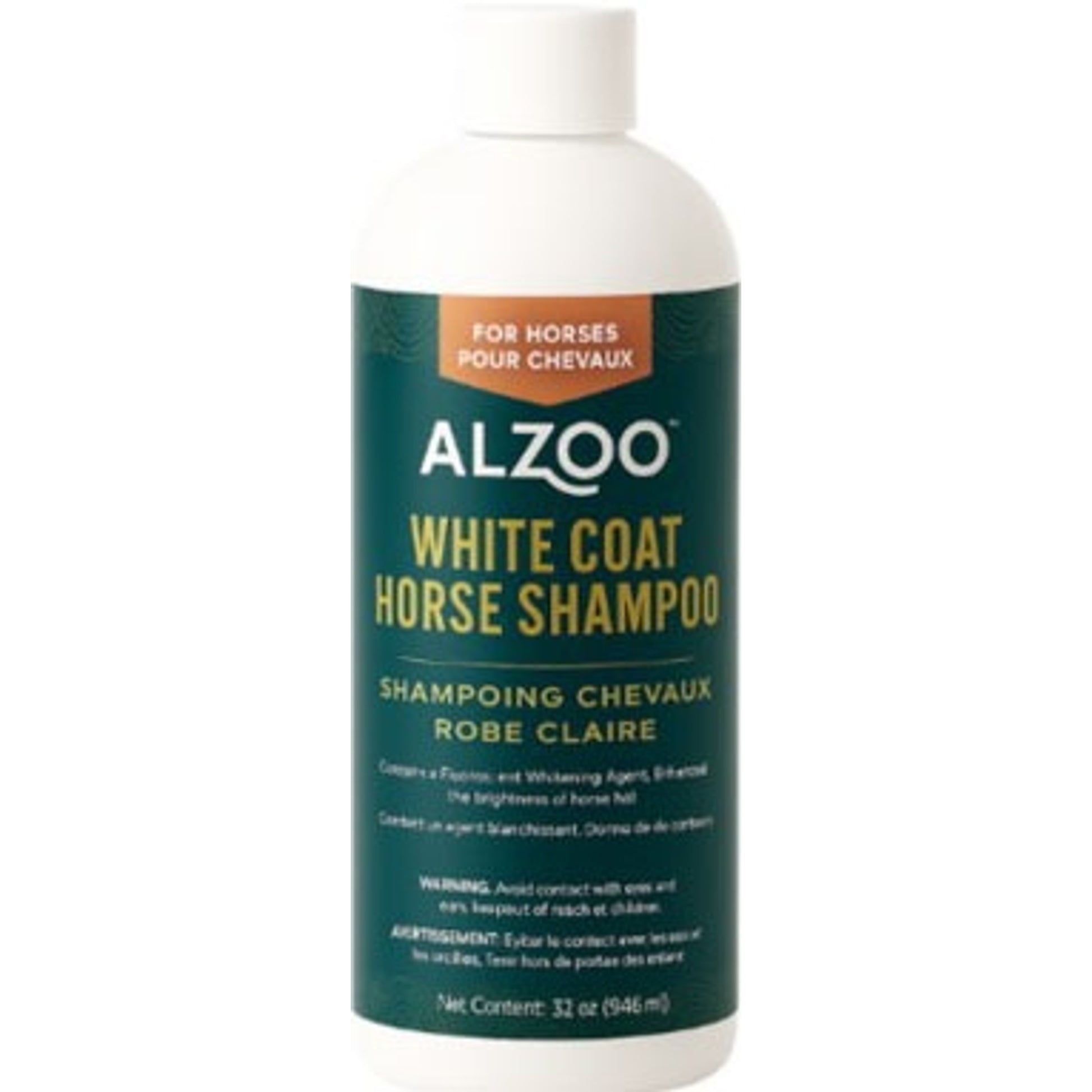 Alzoo White Coat Horse Shampoo